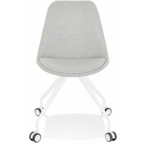 Paris Prix Chaise De Bureau Design Moschi Cm Gris Blanc