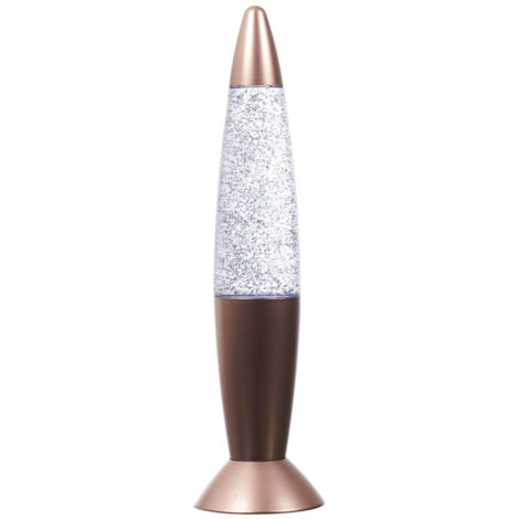 Lampe à Poser Led "Paillettes" 35cm Cuivre (1/5)