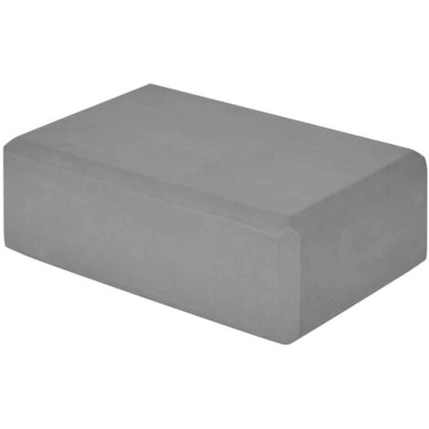 Bloc de Yoga Mousse 23cm Gris (1/5)