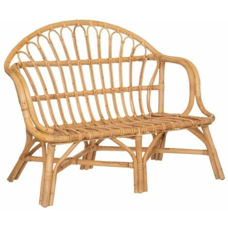 Banc pour Enfant en Rotin Milyano 79cm Beige