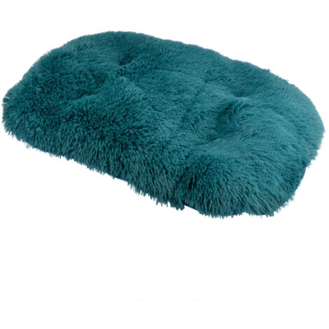 Coussin pour Chien & Chat "Fluffy" 77cm Émeraude (1/5)
