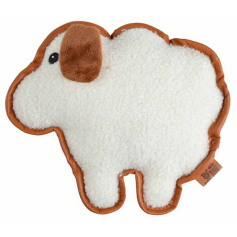 Jouet Peluche Mouton pour Chien "Wooly" 24cm Écru (1/4)
