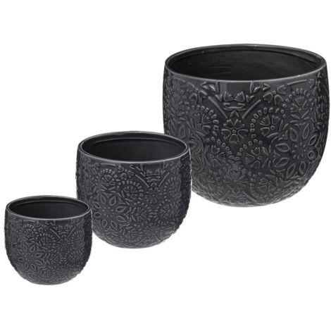 Lot de 3 Cache-Pots 