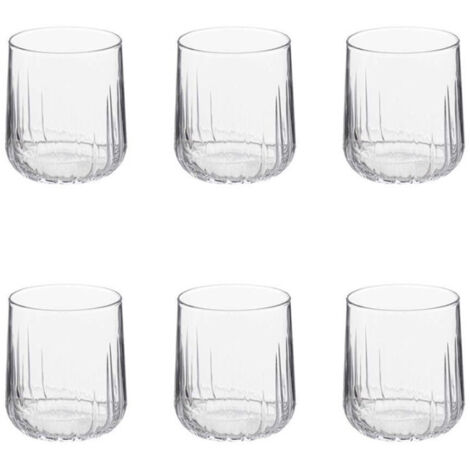 Lot de 6 Verres à Eau "Diego" 31cl Transparent
