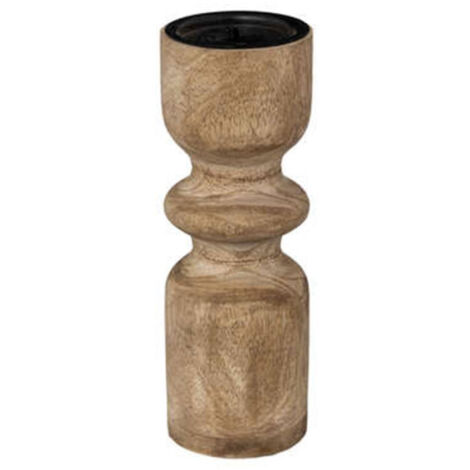 Chandelier Déco en Bois "Vidana" 23cm Marron