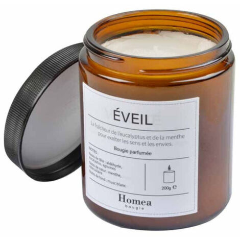 Bougie Verrine Parfumée "Apothicaire" 200g Éveil (1/3)