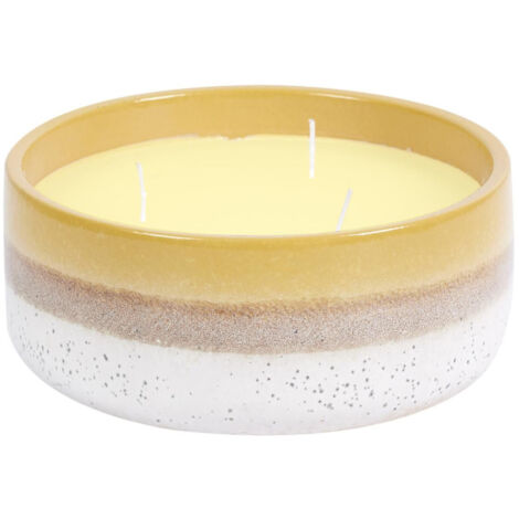 Bougie Parfumée "Céramique" 330g Citronnelle (1/4)