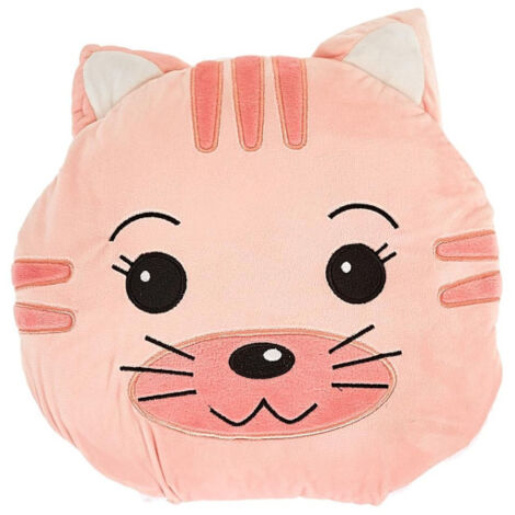 Peluche Couverture "Chat" 100x165cm Rose (1/5)