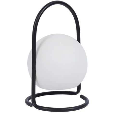 Lampe à Poser Design Led "Batterie" 29cm Blanc (1/5)