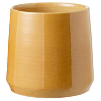 Cache-Pot Design "Splenda" 28cm Ocre