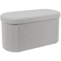 Banc Coffre Pliable "Pills" 76cm Gris