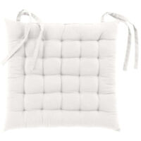 Coussin de Chaise "Twily" 38x38cm Blanc