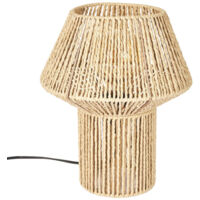 Lampe à Poser "Corde Tressée" 33cm Naturel