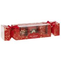 Paris Prix - Crackers De 3 Bougies Parfumées la Fête Des Délices 45g Tonka