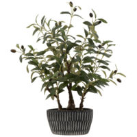 Arbre Artificiel en Pot "Olivier" 60cm Vert
