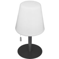 Lampe à Poser d'Extérieur "Zack" 30cm Gris Graphite