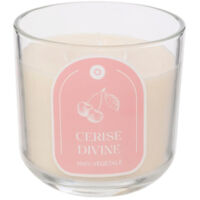 Bougie Parfumée en Verre "Floa" 610g Cerise