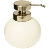 Distributeur de Savon "Duo" 12cm Ivoire