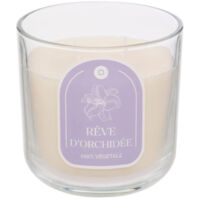 Bougie Parfumée en Verre "Floa" 350g Orchidée