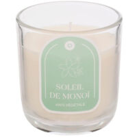 Bougie Parfumée en Verre "Floa" 210g Monoï