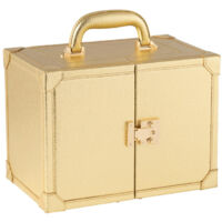 Coffret Boîte à Bijoux "Ericka" 29cm Or