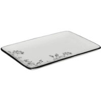 Plat de Présentation "White Floral" 20cm Blanc