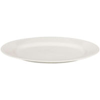 Plat de Présentation en Porcelaine "Perle" 33cm Blanc