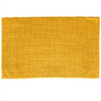 Tapis de Salle de Bain "Chenille" 50x80cm Jaune