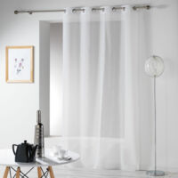 Rideau Voilage "Telma" 140x240cm Blanc
