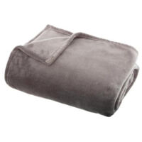 Plaid Paris Prix Unis 125x150cm – Beige En Polyester (neuf)