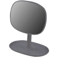 Miroir & Plateau à Bijoux "Vitamine II" 19cm Anthracite
