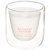 Bougie Parfumée En Verre "Ilan" 130g Bouquet Poudré