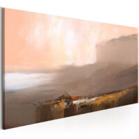Tableau Imprimé "End of Infinity Brown Wide" 60x120cm