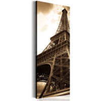 Tableau Imprimé "Oneiric Paris Sepia" 40 x 120 cm