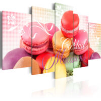 Tableau Imprimé "Sweet Macarons" 100 x 200 cm