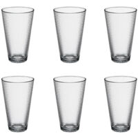 Lot de 6 Gobelets à Eau "Génération" 34cl Transparent