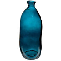 Vase Vintage en Verre "Bouteille" 51cm Orage