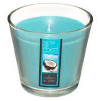 Bougie Parfumée en Verre "Nina" 190g Noix de Coco