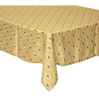 Nappe Antitache à Motifs "Quinta" 140x240cm Jaune