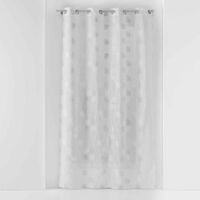 Rideau Voilage à Œillets "Pixie" 140x240cm Blanc