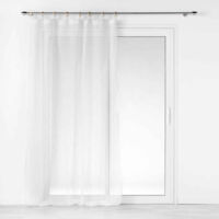 Rideau Voilage à Œillets "Minalisa" 140x240cm Blanc