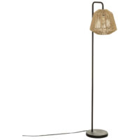 Lampadaire Design "Jily" 150cm Beige & Noir