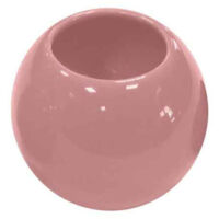 Gobelet de Salle de Bain "Bullea" 9cm Rose Poudré