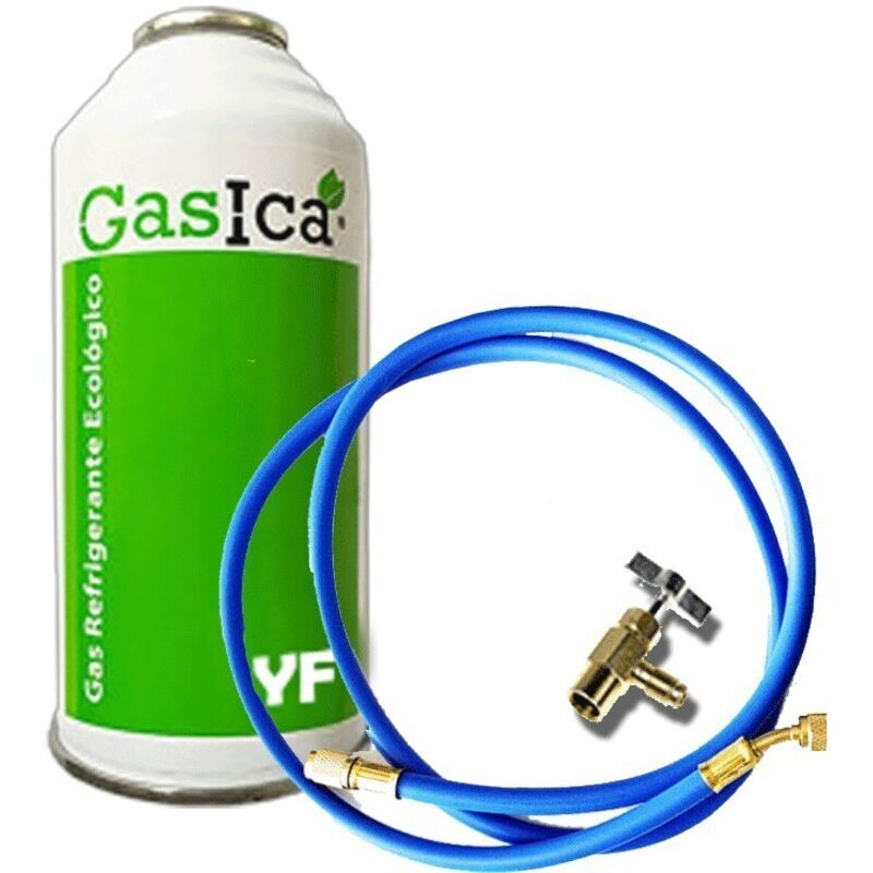 Gas Refrigerante R290 Propano - Bottiglia 370gr Con Valvola E Tubo, Per Frigoriferi - Foto 7