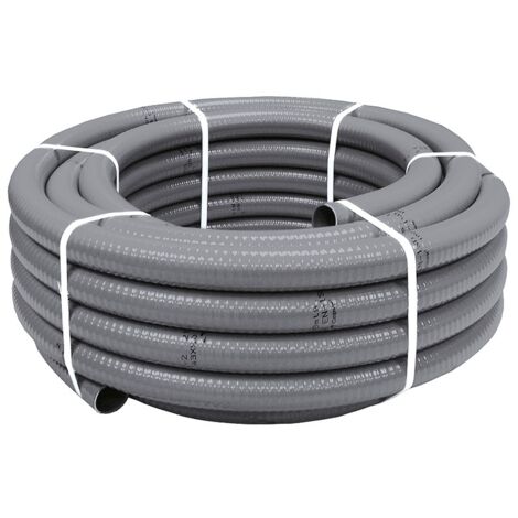 TA-VIGOR Tubo rotondo rigido in PVC, diametro interno 36 mm, diametro esterno 40 mm, tubo in plastica lungo 0,35 m, canale dritto ad alto impatto, per decorazione fai da te, sistema di