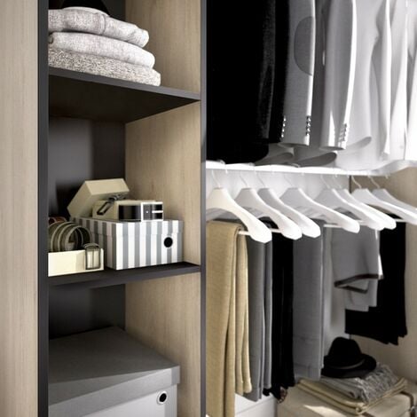 Mueble vestidor Suit (L x An x Al: 50 x 200 x 205 cm, Blanco