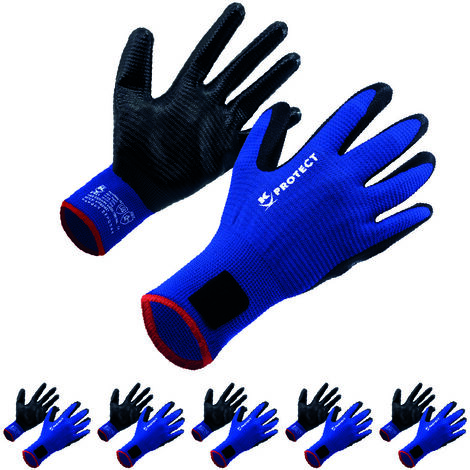 KELI - Lot 5 Gants Ultra Grippant Polystrong T11