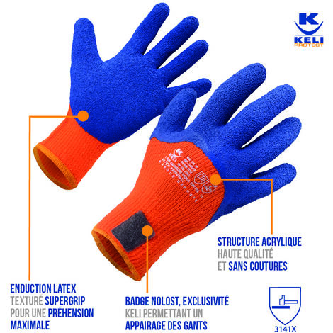 M-SAFE gants de travail hiver