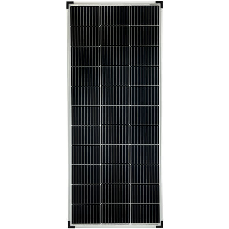 160 Watt Mono Solarmodul 10 Busbars 210mm Zellformat Solarpanel