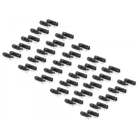 1 bis 50 Paar Solar Stecker für Solarkabel 4-6 mm² PV Stecker kompatibel mit MC4 30 Paar
